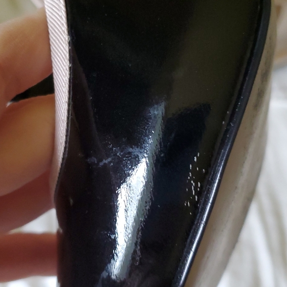 Patent Leather Cutout French Connection Heels - Picture 6 of 7